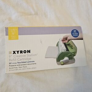 Two-Sided Xyron Creative Station 9” LAMINATE REFILL Cartridge 50 ft Acid-free
